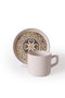 Hermia Juego de tazas de té Multicolor de 8 piezas